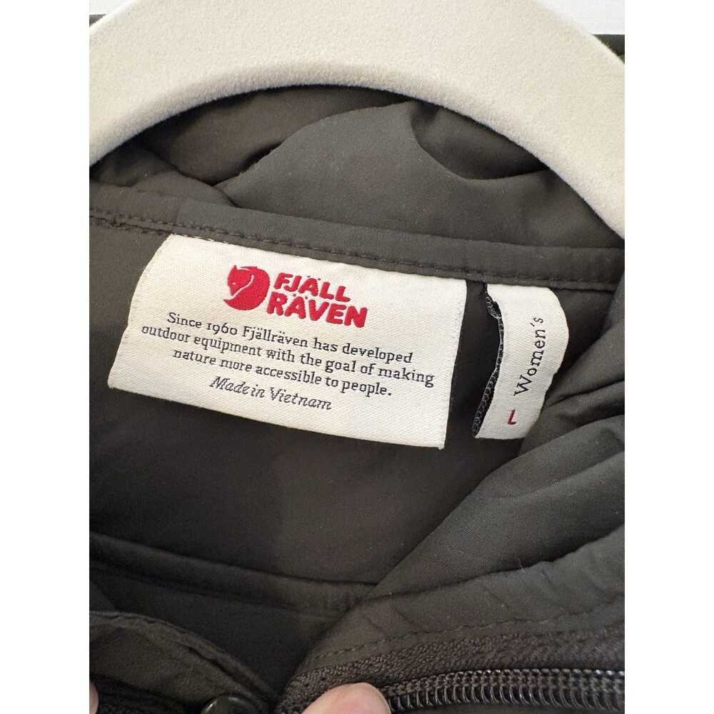 Fjallraven Keb Padded Insulated Hoodie Coat Womens L Winter Jacket Mountain Hike - Picture 4 of 16